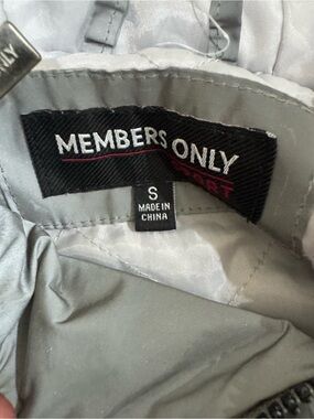 Members Only Light Gray Sport Jacket